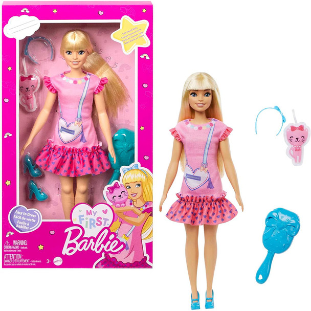 My First Barbie Doll - Malibu 13.5 Inch Doll