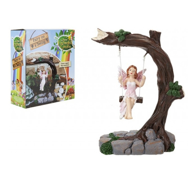 Secret Fairy Garden Fairy On Swing