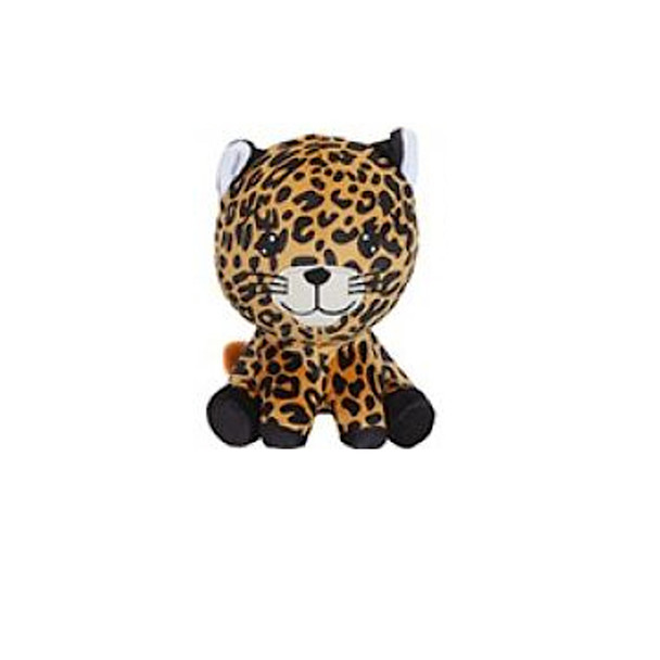 Sitting 3D Kawaii Squishimi Zoo Series Leopard