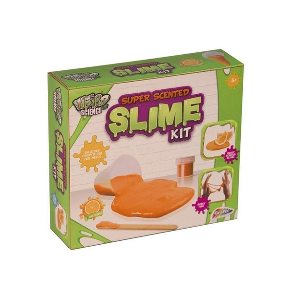 Weird Science Scented Slime Making Kit Kids Make Your Own Ooze Set Goo Lab