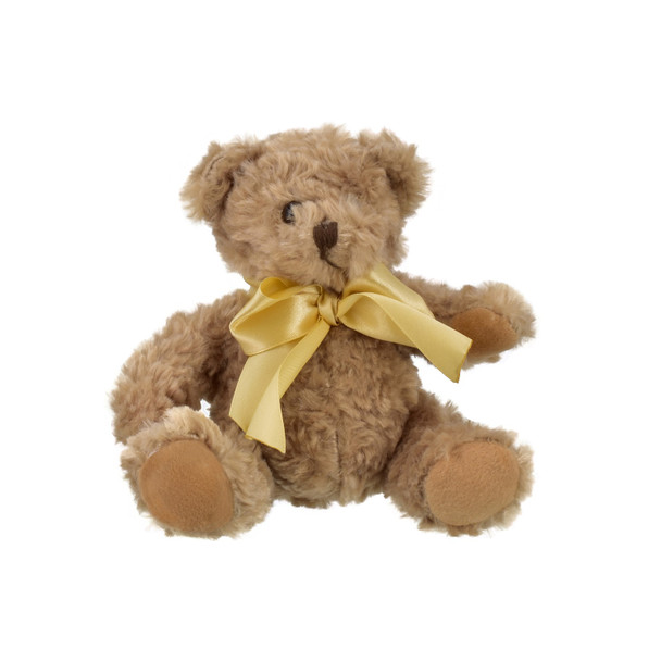 Wilmington 17cm Traditional Bear With Bow Soft Toy