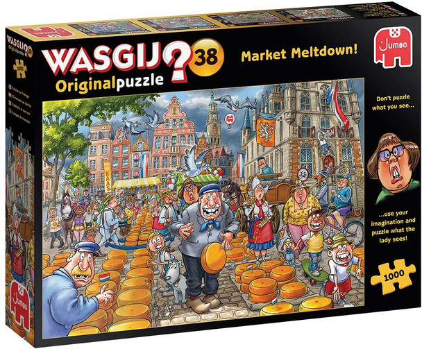 Wasgij Original 38 Market Meltdown