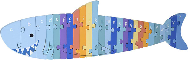 Orange Tree Toys Shark 26 Piece Alphabet Puzzle