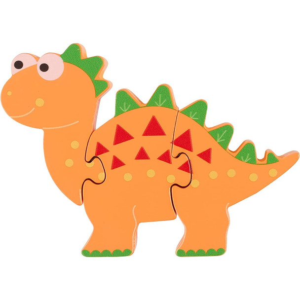 Orange Tree Toys Stegosaurus Wooden Puzzle