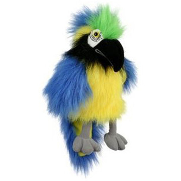 The Puppet Company Large Bird Blue And Gold Macaw Puppet