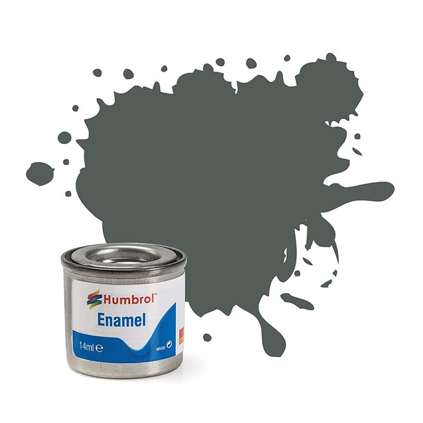 Humbrol Enamel Paint 14ml No 1 Grey Primer - Matt