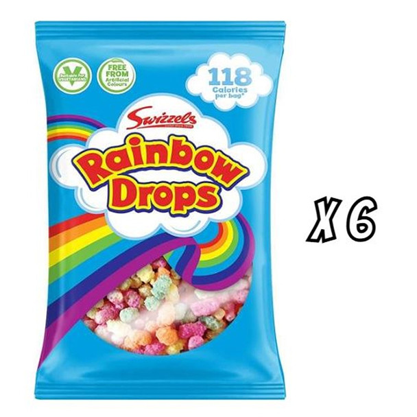 Swizzels Rainbow Drops Pack Of 6