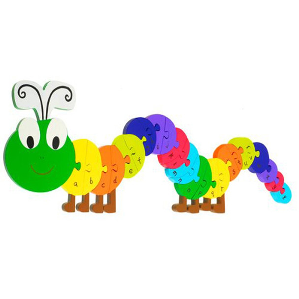 Orange Tree Toys Alphabet Puzzle Caterpillar