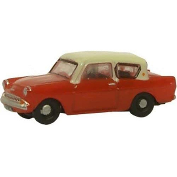 Oxford Diecast Maroon/Cream Anglia