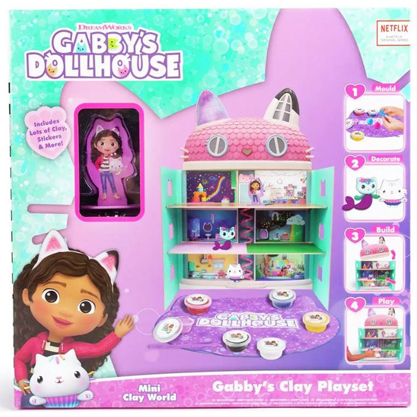Gabby's Dollhouse Clay Playset