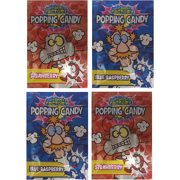 Candy Factory Popping Candy Pack Of 4