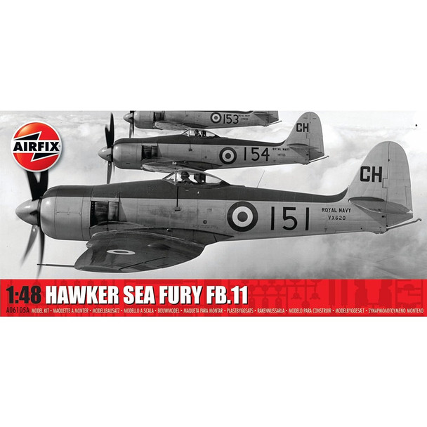 Airfix A06105A Hawker Sea Fury FB.11 1:48 Model Kit