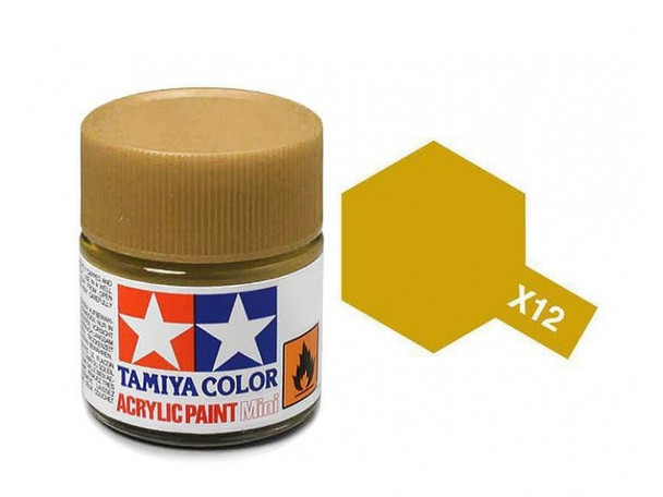 Tamiya 81512 Acrylic Mini X-12 Gold Leaf