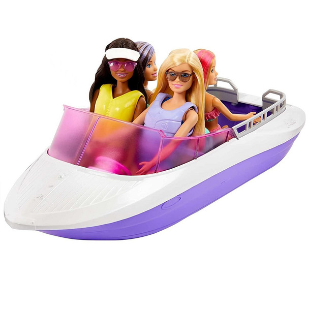 Barbie Mermaid Power Boat And Dolls