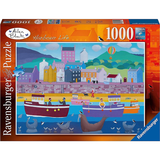 Ravensburger Harbour Life 1000 Piece Jigsaw Puzzle