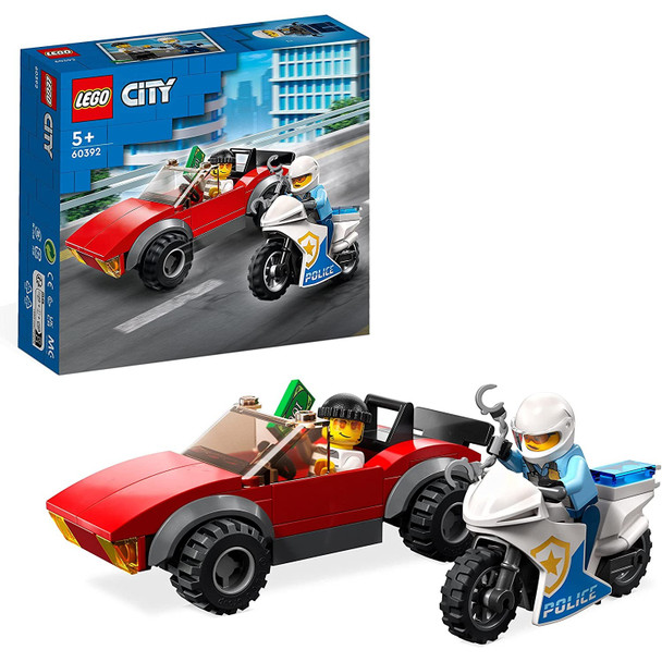 LEGO 60392 City Police Bike Car Chase