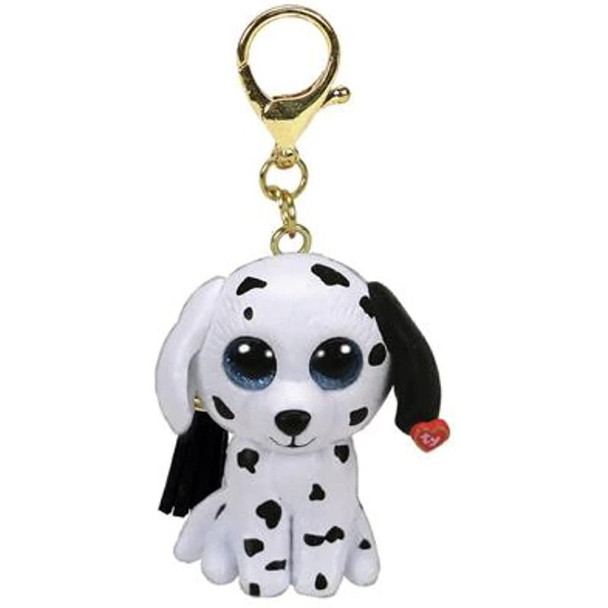 TY Fetch the Dog Mini Boo Key Clip