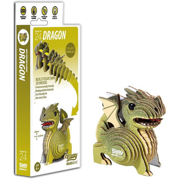 EUGY Dragon 3D Craft Kit