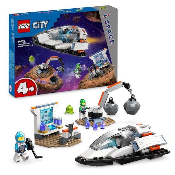LEGO City Spaceship And Asteroid Discovery