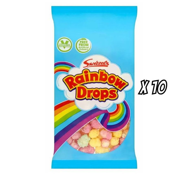 Swizzels Rainbow Drops Pack Of 10