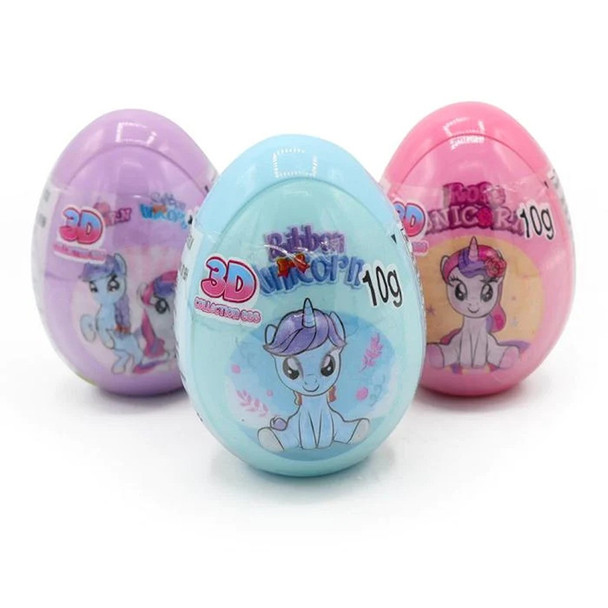 Unicorn 3D Surprise Egg One Supplied