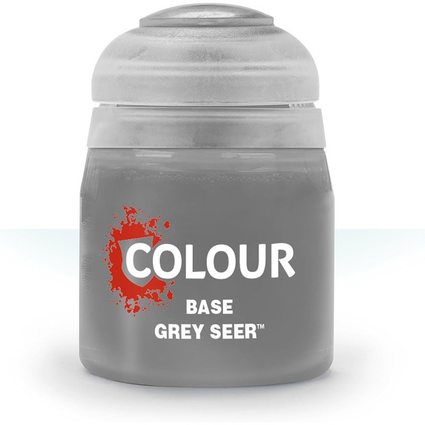 Games Workshop - Citadel Colour Base: Grey Seer (12ml) Paint