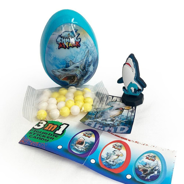 Shark Attack 3D Collection Egg    One Supplied