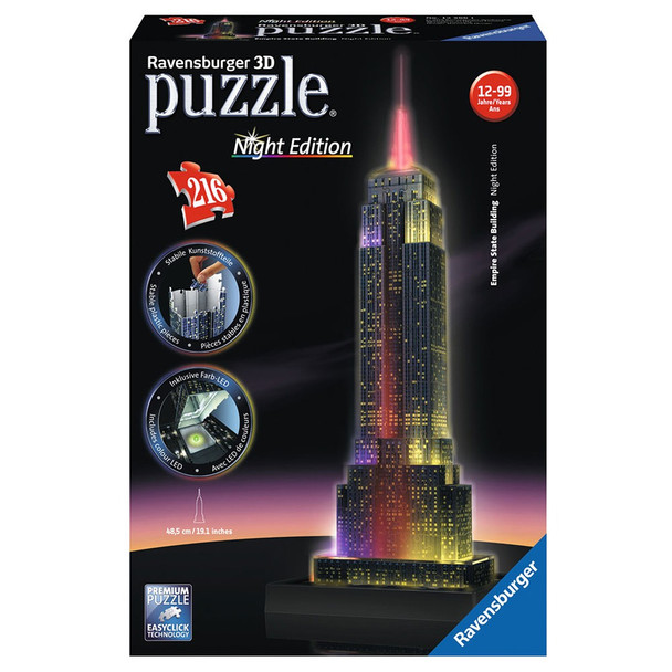 Ravensburger 3D Puzzle Empire State Building Night Edition