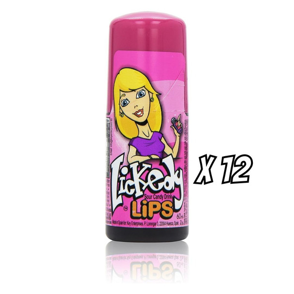Lickedy Lips 60ml Pack Of 12