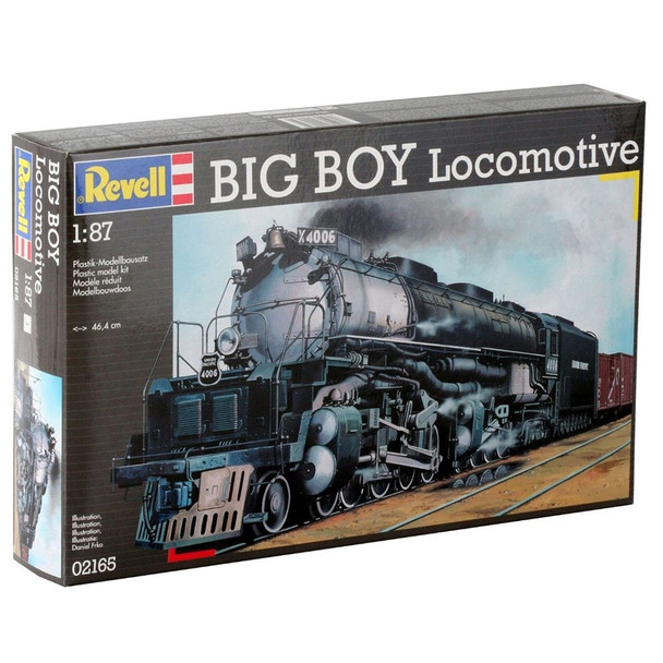 Revell 02165 1:87 Big Boy Locomotive Plastic Model Kit
