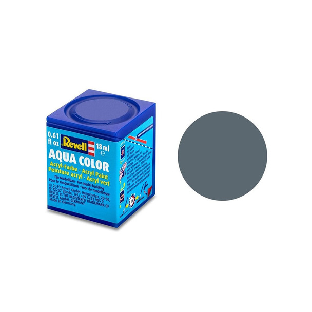 Revell Aqua 079 Greyish Blue Mat 18Ml