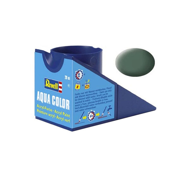 Revell Aqua 067 Greenish Grey Mat 18Ml