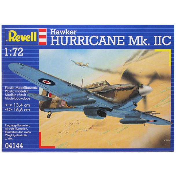 Revell 04144 1:72 Hawker Hurricane Mk IIC Plastic Model Kit