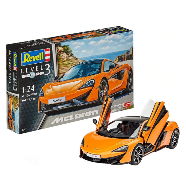 Revell 07051 1:24 McLaren 570S Plastic Model Kit
