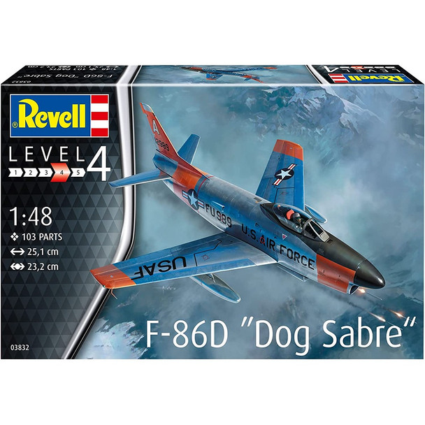 Revell 03832 1:48 F-86D Dog Sabre Model Kit