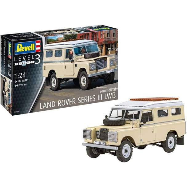 Revell Land Rover Series III LWB 1:24 Model Kit