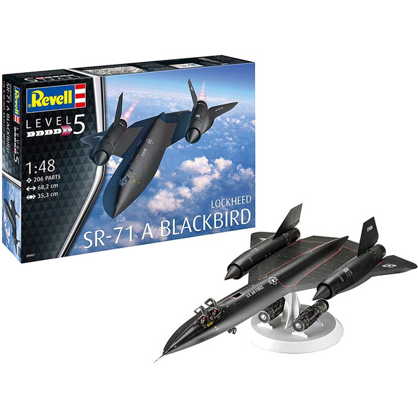 Revell 1:48 Lockheed SR-71 Blackbird Model Kit
