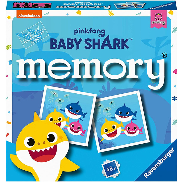 Ravensburger Baby Shark - Mini Memory Game
