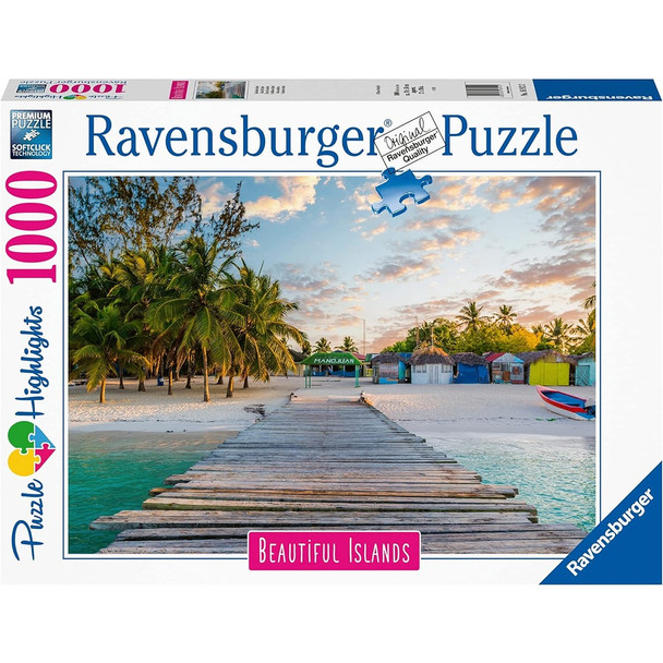 Ravensburger Caribbean Island 1000 Piece Jigsaw Puzzle