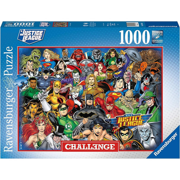 Ravensburger Challenge - Dc Comics 1000 Piece Jigsaw Puzzle