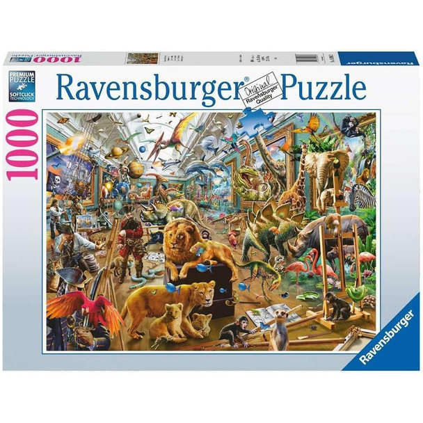 Ravensburger Chaos In The Gallery 1000 Piece Jigsaw Puzzle