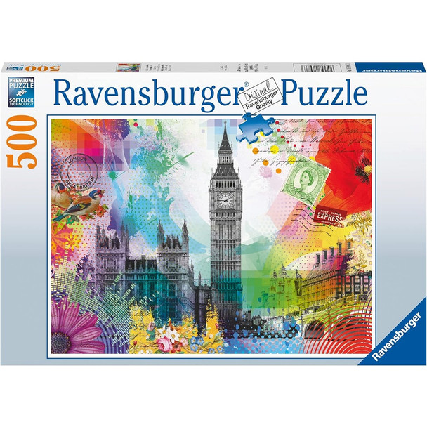 Ravensburger London Postcard 500 Piece Jigsaw Puzzle