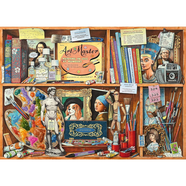 Ravensburger The Artist's Cabinet 1000 Piece Jigsaw Puzzle