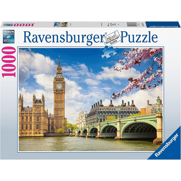 Ravensburger London - Big Ben 1000 Piece Jigsaw Puzzle