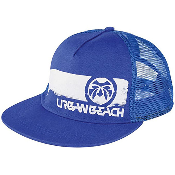 Urban Beach Child's Brush Stroke Trucker Cap Blue