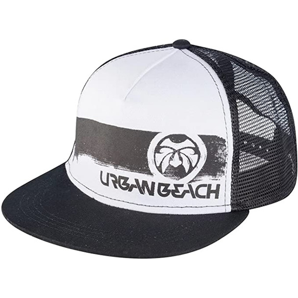 Urban Beach Child's Brush Stroke Trucker Cap Black