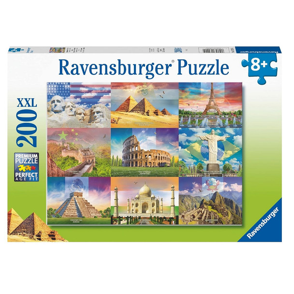 Ravensburger Monuments Of The World XXL 200 Piece Puzzle