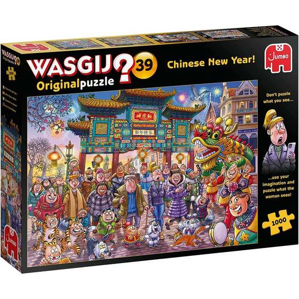 Wasgij Original 39 Chinese New Year! 1000 Piece Jigsaw Puzzle