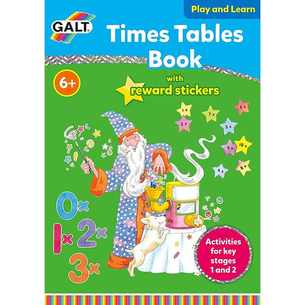 Galt Times Table Book with Stickers