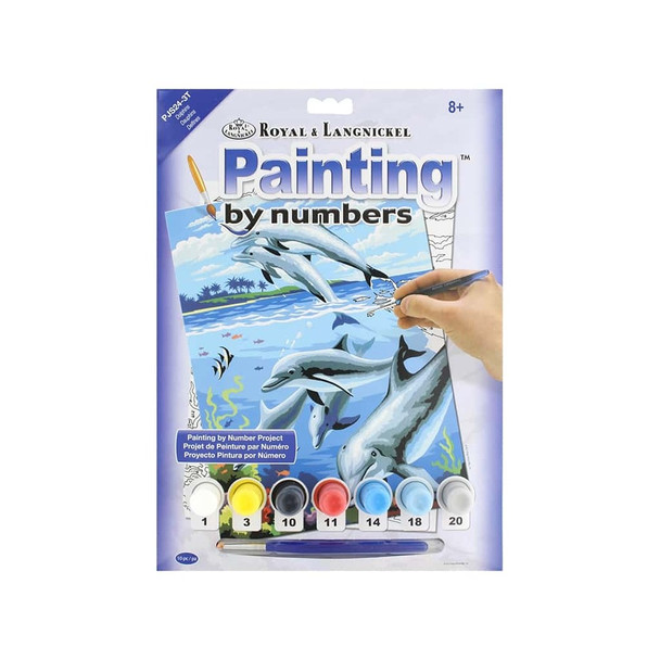 Painting by Numbers - Dolphins